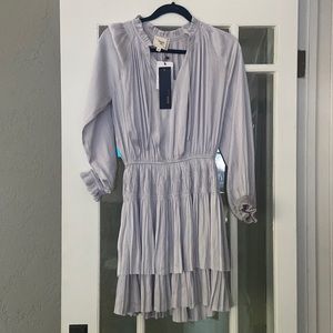 Long sleeve mini dress